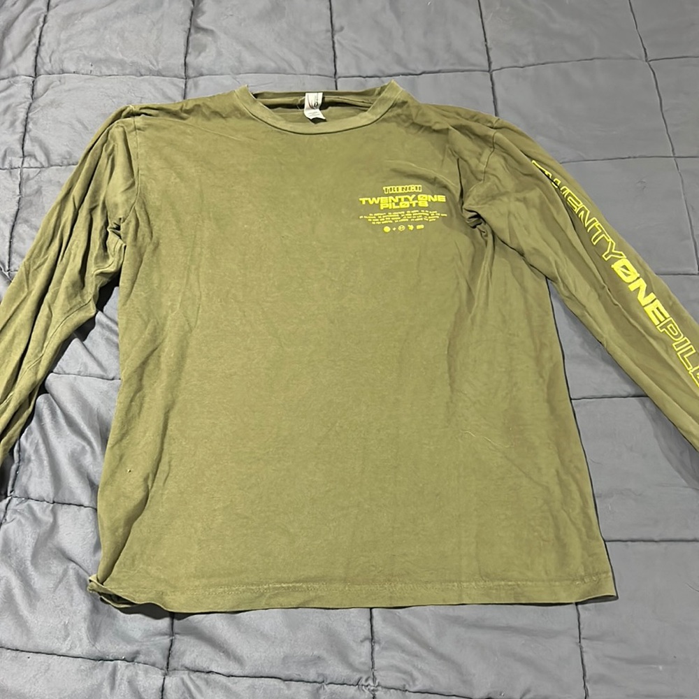 Twenty One Pilots Green Long Sleeve